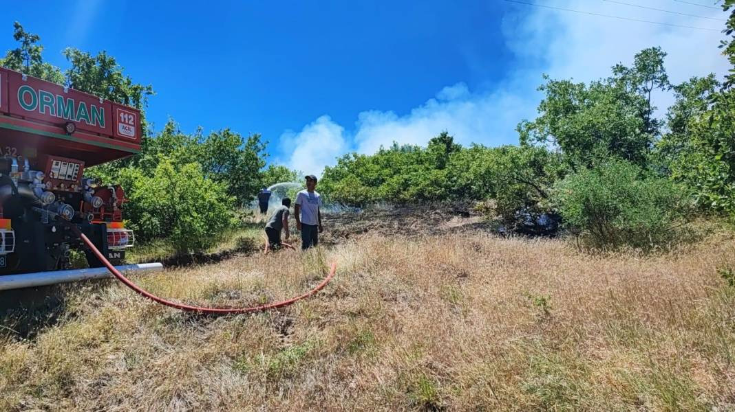 Bingöl'ün Genç ve Kiğı ilçelerinde orman yangını - Resim: 5
